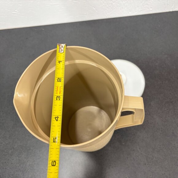 Tupperware Juice Pitcher #800-5 Vintage Beige 1980s - Picture 9 of 9